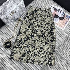 DIOR 25S MIDI JACQUARD SKIRT 794