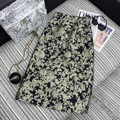 DIOR 25S MIDI JACQUARD SKIRT 794