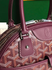 SAINT JEANNE MINI BAG 26 IN CANNON PINK GOYARDINE CANVAS AND CALFSKIN