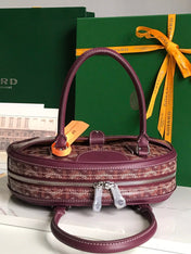 SAINT JEANNE MINI BAG 26 IN CANNON PINK GOYARDINE CANVAS AND CALFSKIN