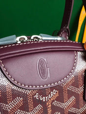 SAINT JEANNE MINI BAG 26 IN CANNON PINK GOYARDINE CANVAS AND CALFSKIN