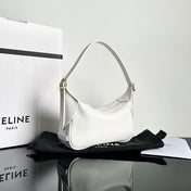 MINI SOFT 19 CALFSKIN HANDBAG WHITE