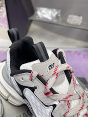 3XL SNEAKER IN GRAY MIX WHITE MESH AND POLYURETHANE