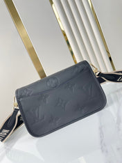 DIANE 23 IN BLACK MONOGRAM EMPREINTE LEATHER