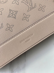 FLORE 28 IN GALET PERFORATED CALFSKIN