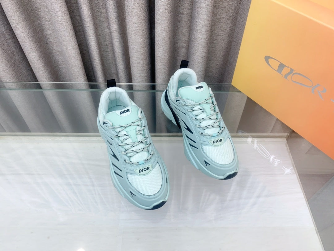 B44 BLADE SNEAKER POWDER BLUE TECHNICAL MESH AND TECHNICAL FABRIC