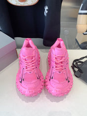 CHUNKY SNEAKERS IN PINK MIX BLACK POLYURETHANE, POLYESTER AND NYLON