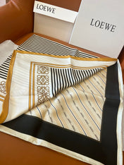 LOEWE 25S SCARF 90 IN SILK 667137