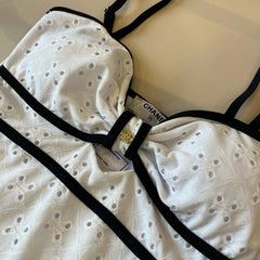 CC BIKINI SWIMSUIT SET IN WHITE 111538