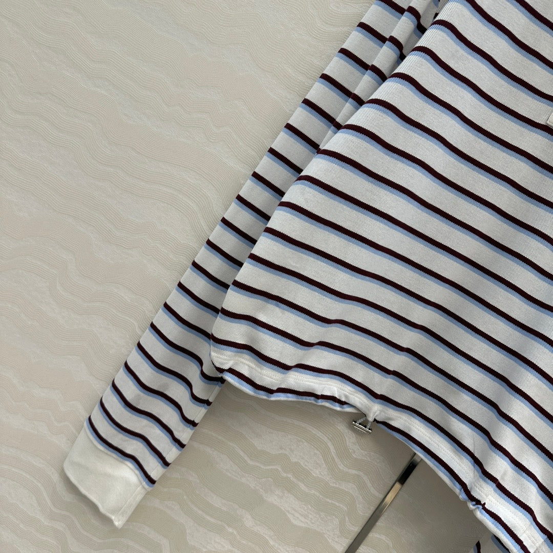 PRADA LONG-SLEEVE POLO SHIRT 270087