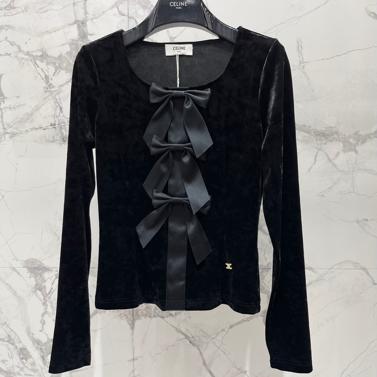 CELINE 26S VELVET TOP STYLE 22