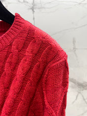 CHANEL 26S LONG-SLEEVE CREWNECK SWEATER 666