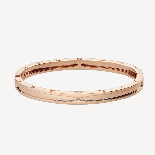 ZERO 1 SPIRAL PINK GOLD BRACELET