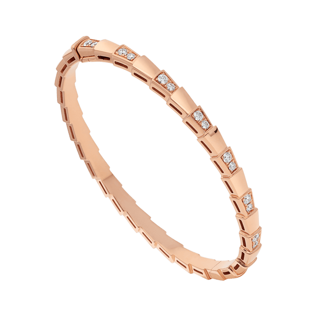 SERPENTI BRACELET PINK GOLD DIAMOND