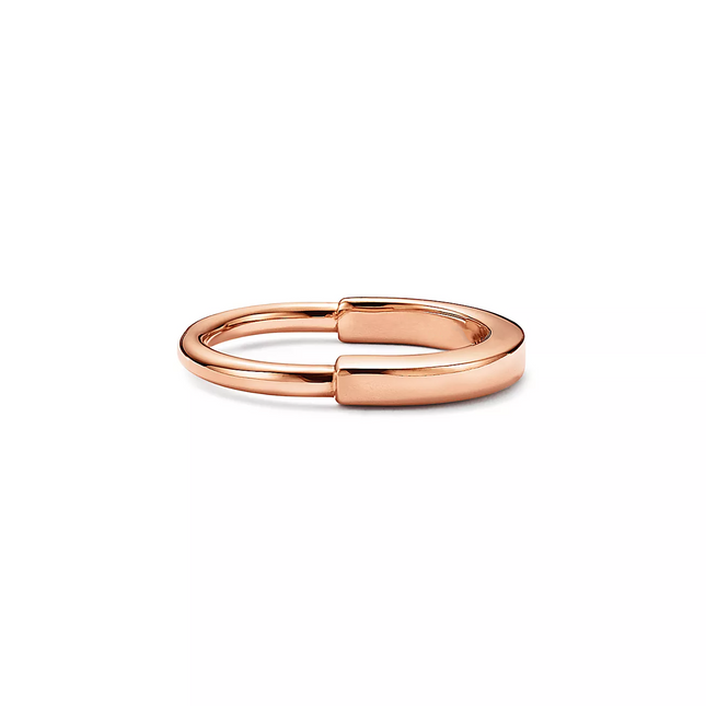 LOCK RING PINK GOLD