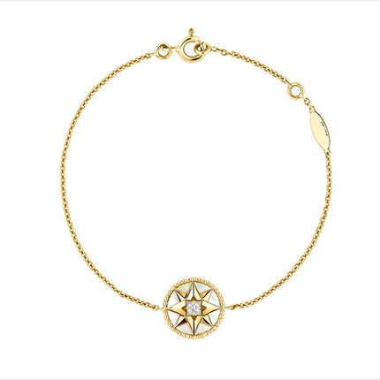 LUCKY STAR 1 DIAMOND GOLD BRACELET