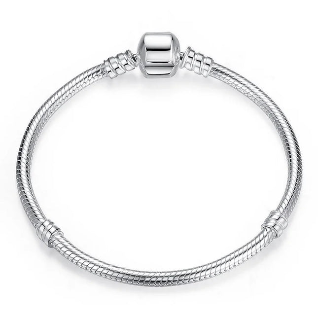 Snake Chain Bangle & Bracelet for Women Luxury