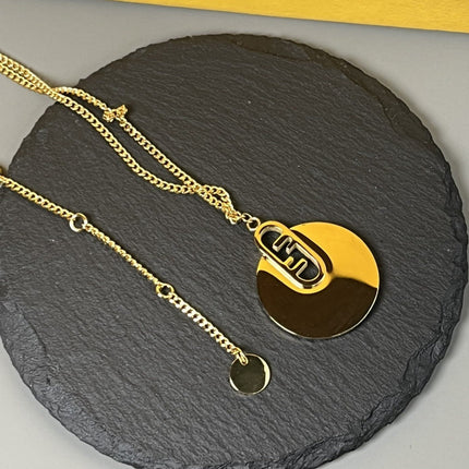 O'LOCK GOLD NECKLACE