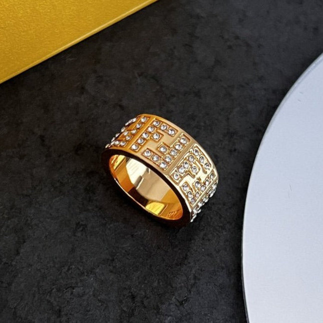 FF RING GOLD DIAMOND