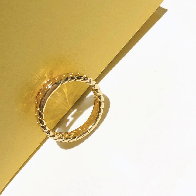 BAGUETTE RING GOLD