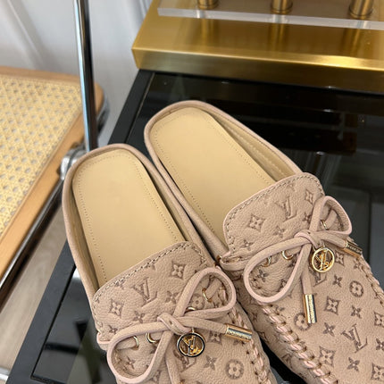 LV COSY FLAT LOGO STAMPING BEIGE