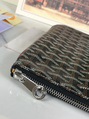 SENAT POCHETTE IN NAVY BLUE GOYARDINE CANVAS