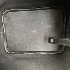 CARGO PICOTIN BAG 18 IN BLACK TOGO GOLD HARDWARE