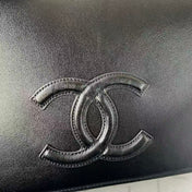 CHANEL 26S MESSENGER BAG MATTHIEU BLAZY IN BLACK LAMBSKIN