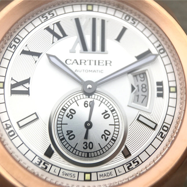 CALIBRE DIVER 42 AUTOMATIC ROSE GOLD CASE WHITE DIAL