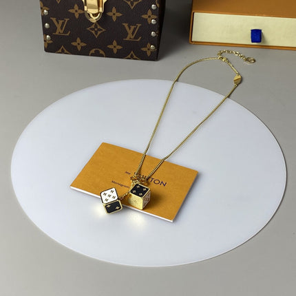 LV NEW DICE GAME ON NECKLACE