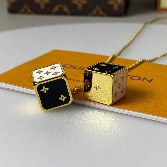 LV NEW DICE GAME ON NECKLACE