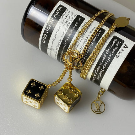 LV NEW DICE GAME ON NECKLACE