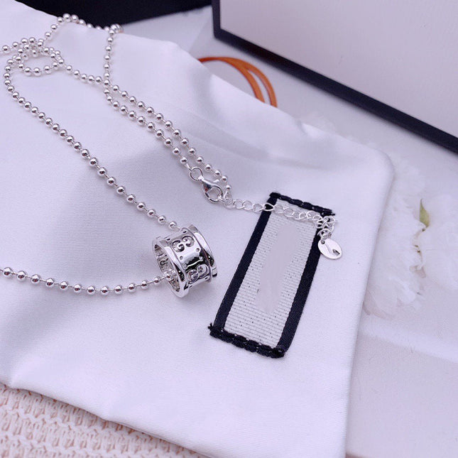 NECKLACE GG ICON WHITE GOLD