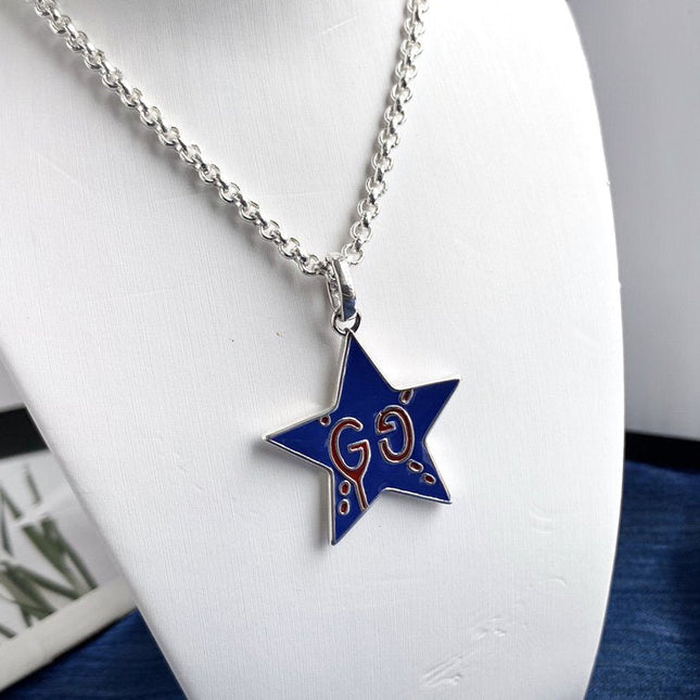 GHOST GG STAR PENDANT IN MIDNIGHT BLUE