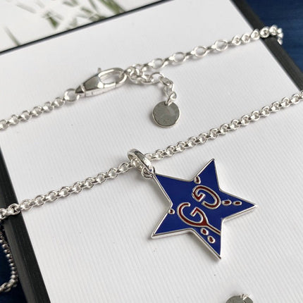 GHOST GG STAR PENDANT IN MIDNIGHT BLUE