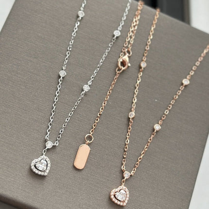 JOY HEART DIAMOND NECKLACE