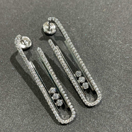 MOVE 10TH PM EARRINGS DIAMOND