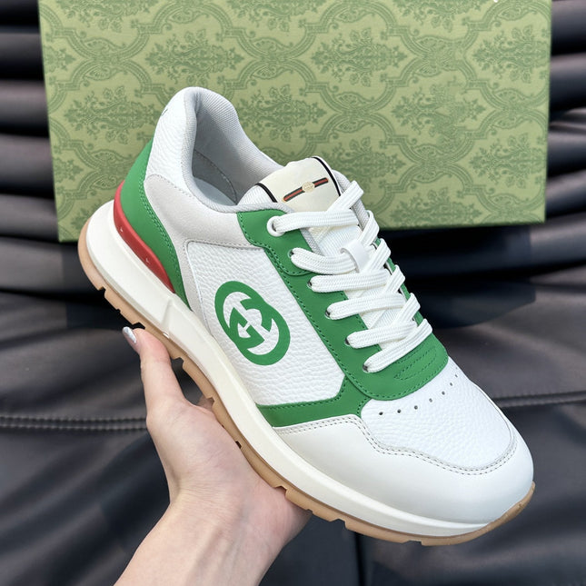 GG TRAINER GREEN WHITE