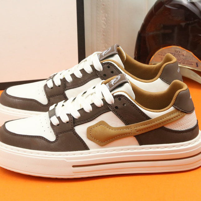 GG LIGHT FOAM BROWN LEATHER WHITE