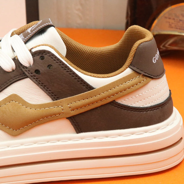 GG LIGHT FOAM BROWN LEATHER WHITE