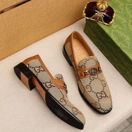 GG LOAFERS JORDAAN MAXI BROWN