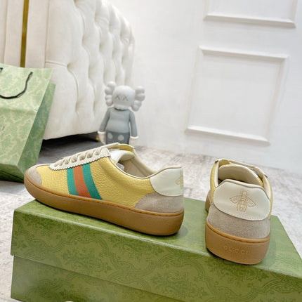 GG SNEAKERS ARDESIA YELLOW LEATHER