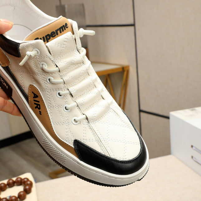 LV AIR SUPERME SNEAKER WHITE