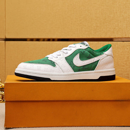 AIR FORCE LV MONOGRAM SNEAKER WHITE GREEN