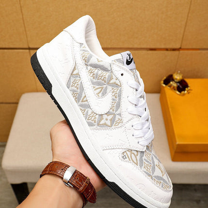 AIR FORCE LV MONOGRAM SNEAKER WHITE GREY