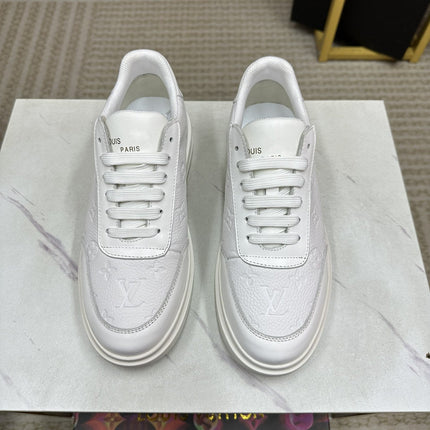 LV MENS MATCH UP SNEAKER MONOGRAM WHITE