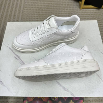 LV MENS MATCH UP SNEAKER MONOGRAM WHITE