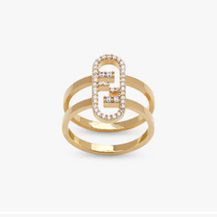 FEN O'LOCK GOLD DIAMOND RING