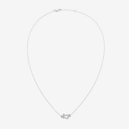 FORCE 10 DIAMOND SILVER NECKLACE MINI MODEL