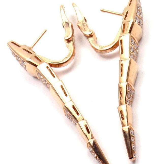 SERPENTI DIAMOND EARRINGS